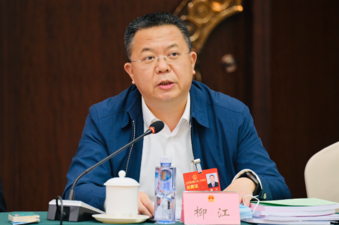 長虹控股集團黨委副書記、副董事長、總經理柳江